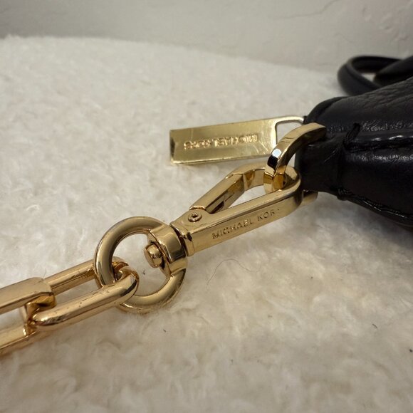 Michael Kors Leather Handbag BLACK - Picture 11 of 16
